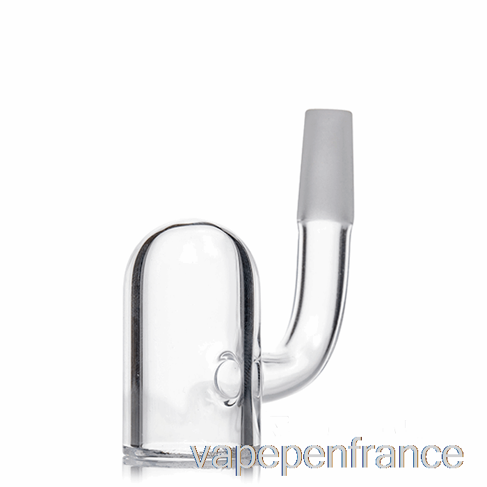 Mj Arsenal 10mm Premium Quartz Goutte à Goutte Seau Banger Argent - Stylo Vape Demi-soudure